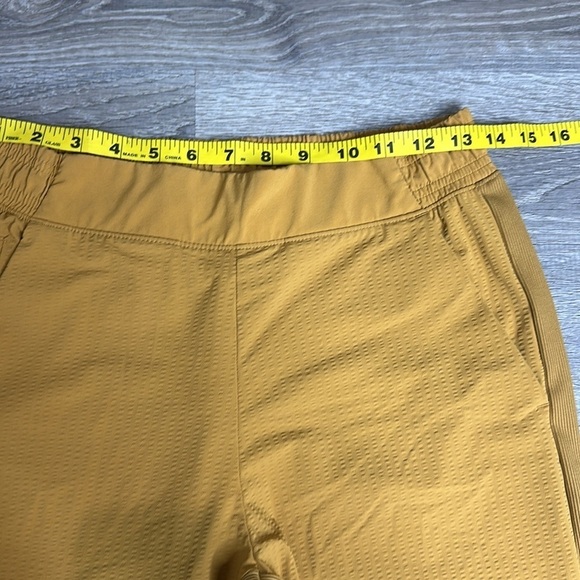 Athleta Women’s Textured Brooklyn Jogger Pants Tuscan Gold Sz 4 - Picture 9 of 14